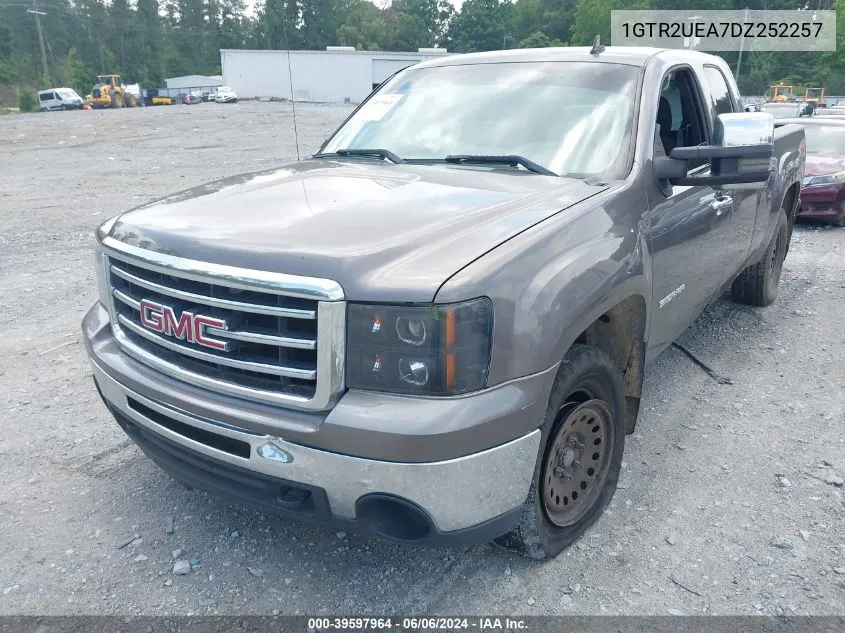 2013 GMC Sierra 1500 Sl VIN: 1GTR2UEA7DZ252257 Lot: 39597964