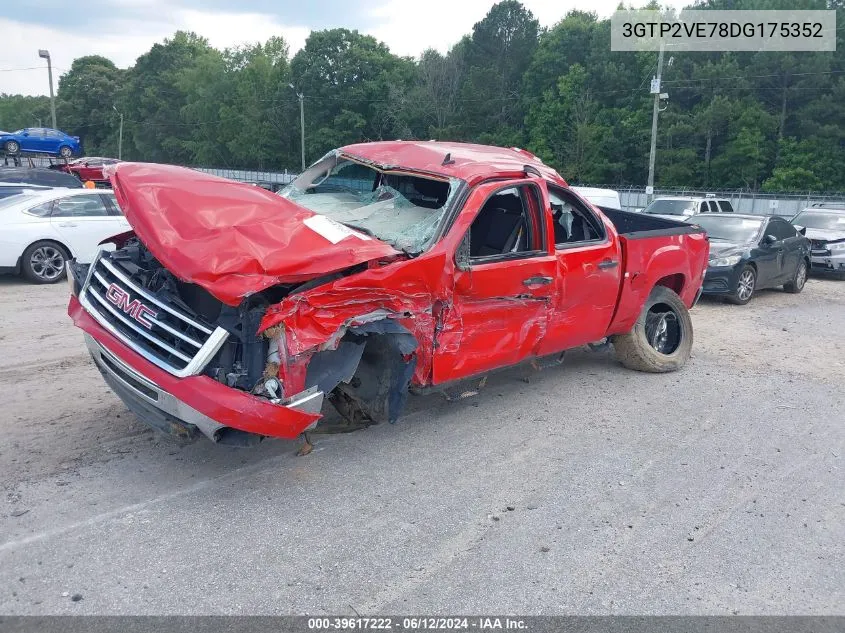 3GTP2VE78DG175352 2013 GMC Sierra 1500 Sle