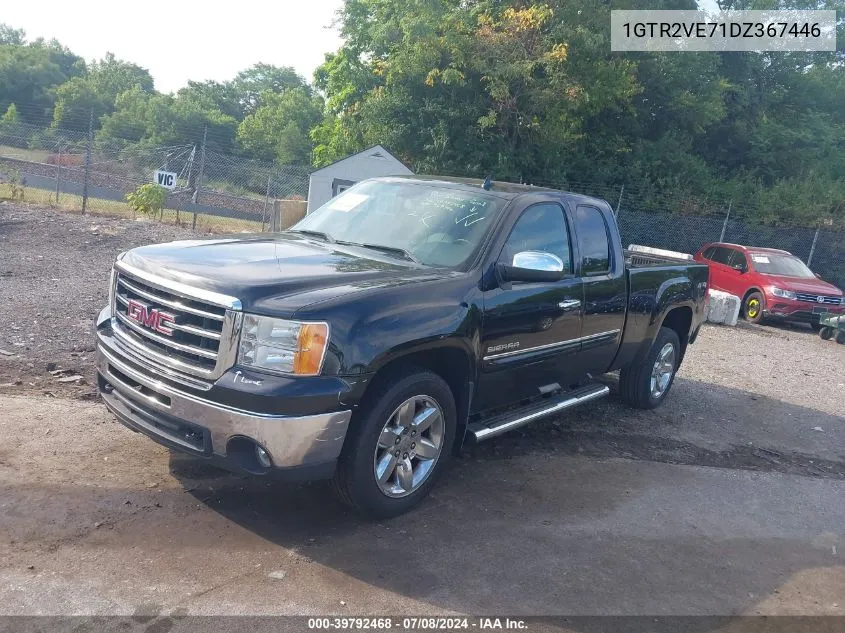 2013 GMC Sierra 1500 Sle VIN: 1GTR2VE71DZ367446 Lot: 39792468