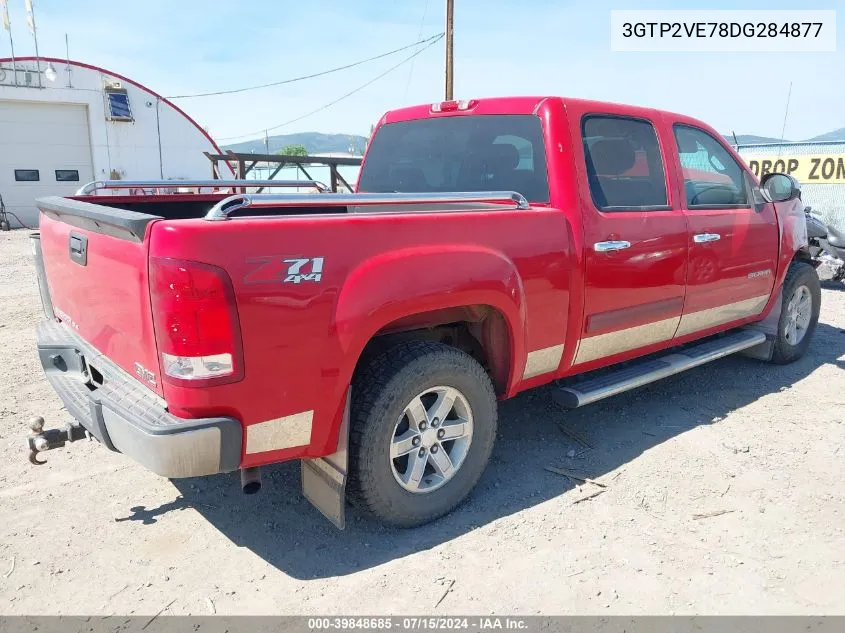 2013 GMC Sierra 1500 Sle VIN: 3GTP2VE78DG284877 Lot: 39848685