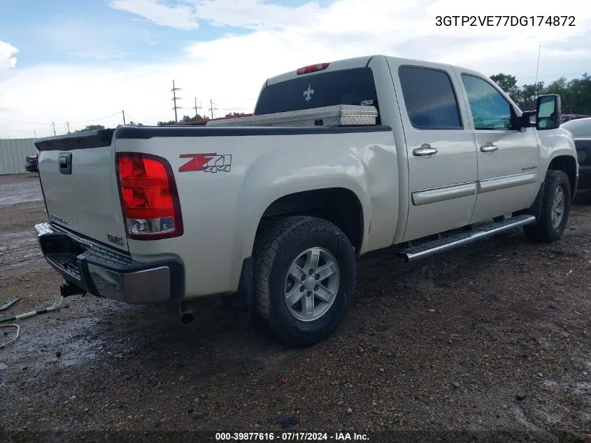 2013 GMC Sierra 1500 Sle VIN: 3GTP2VE77DG174872 Lot: 39877616