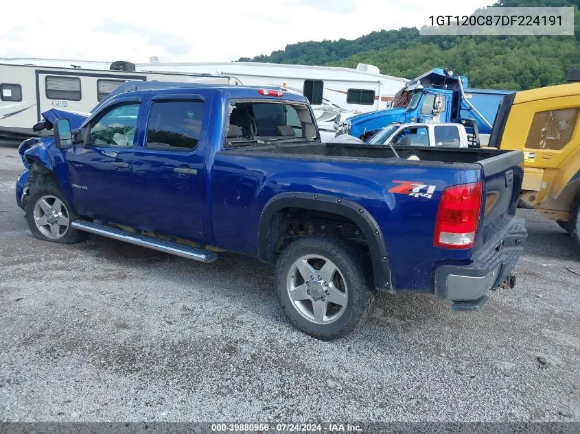 1GT120C87DF224191 2013 GMC Sierra 2500Hd Sle