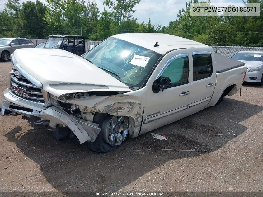 2013 GMC Sierra 1500 Slt VIN: 3GTP2WE77DG185571 Lot: 39897771