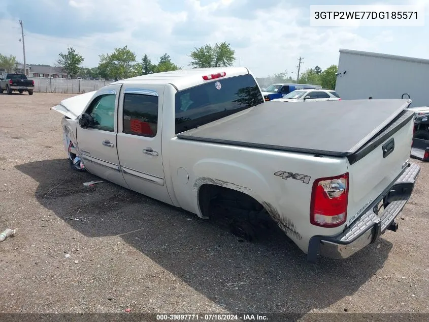 2013 GMC Sierra 1500 Slt VIN: 3GTP2WE77DG185571 Lot: 39897771