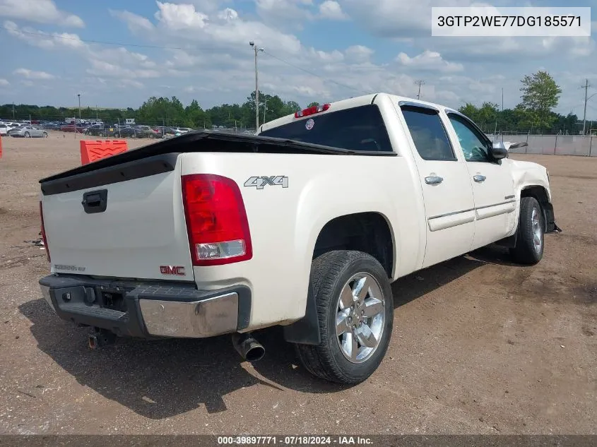 2013 GMC Sierra 1500 Slt VIN: 3GTP2WE77DG185571 Lot: 39897771