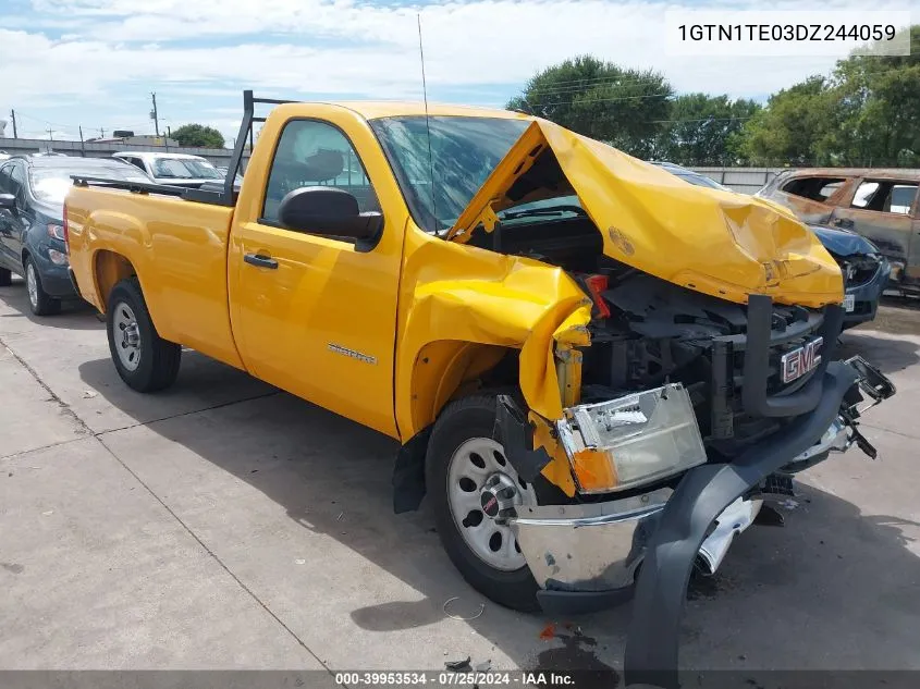 2013 GMC Sierra 1500 Work Truck VIN: 1GTN1TE03DZ244059 Lot: 39953534