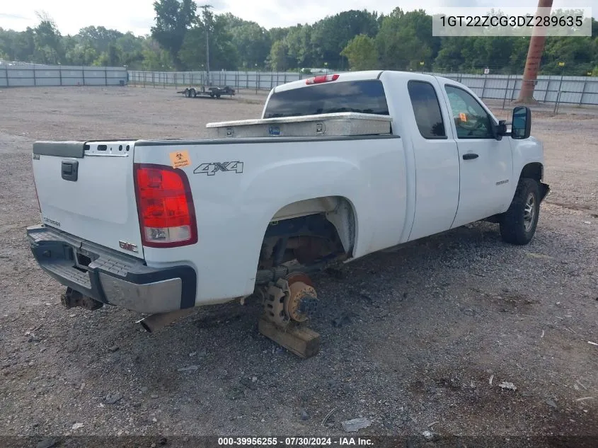 1GT22ZCG3DZ289635 2013 GMC Sierra 2500Hd Work Truck