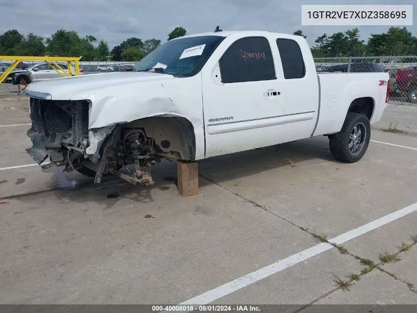 2013 GMC Sierra 1500 Sle VIN: 1GTR2VE7XDZ358695 Lot: 40008018