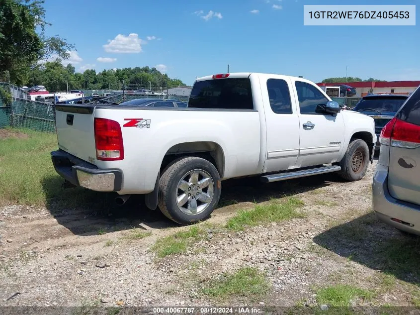 2013 GMC Sierra 1500 Slt VIN: 1GTR2WE76DZ405453 Lot: 40067787