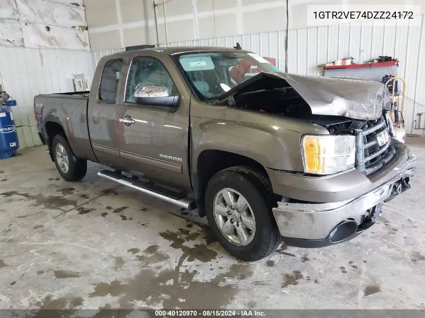 2013 GMC Sierra 1500 Sle VIN: 1GTR2VE74DZZ24172 Lot: 40120970