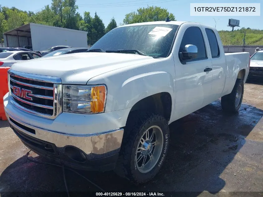 1GTR2VE75DZ121872 2013 GMC Sierra 1500 Sle