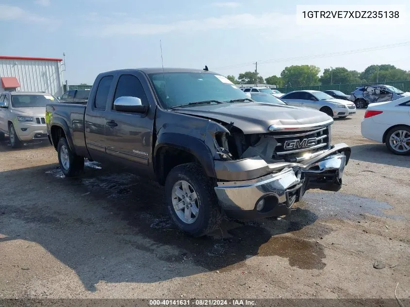 2013 GMC Sierra K1500 Sle VIN: 1GTR2VE7XDZ235138 Lot: 40141631