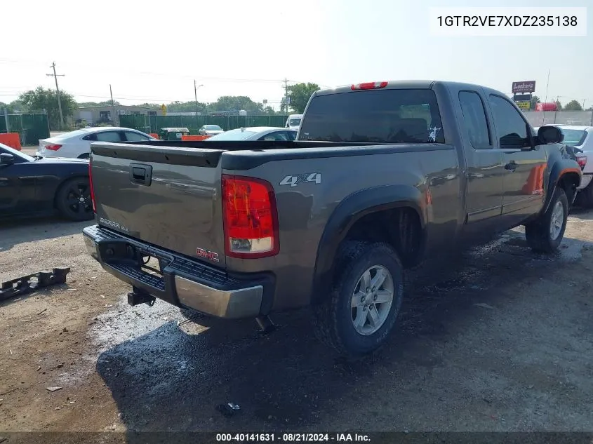 1GTR2VE7XDZ235138 2013 GMC Sierra K1500 Sle