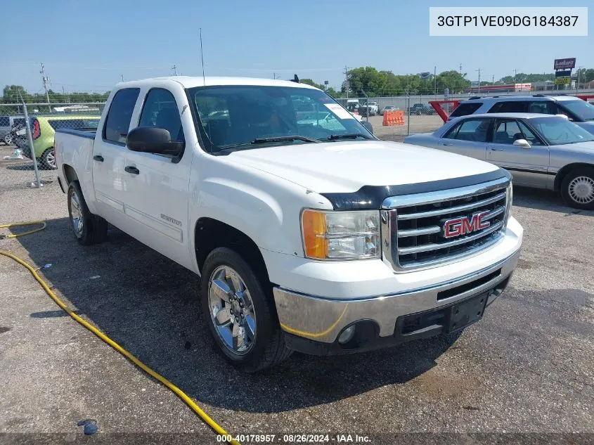 2013 GMC Sierra 1500 Sle VIN: 3GTP1VE09DG184387 Lot: 40178957