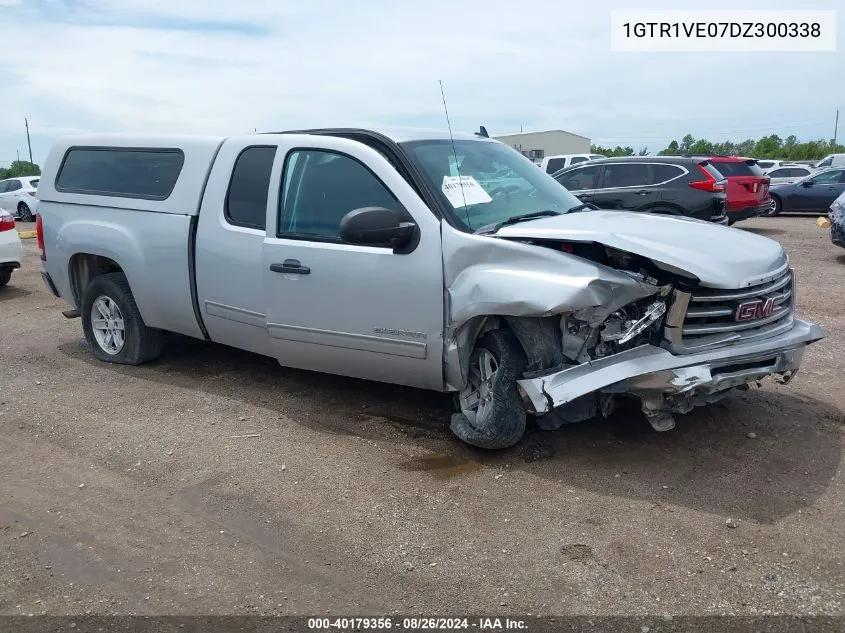 2013 GMC Sierra 1500 Sle VIN: 1GTR1VE07DZ300338 Lot: 40179356