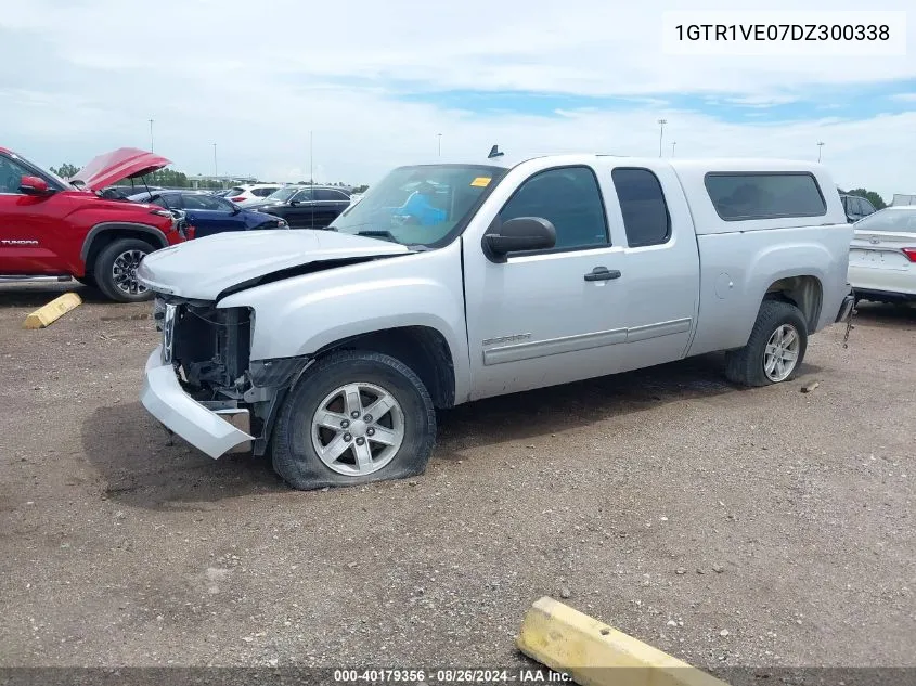 2013 GMC Sierra 1500 Sle VIN: 1GTR1VE07DZ300338 Lot: 40179356