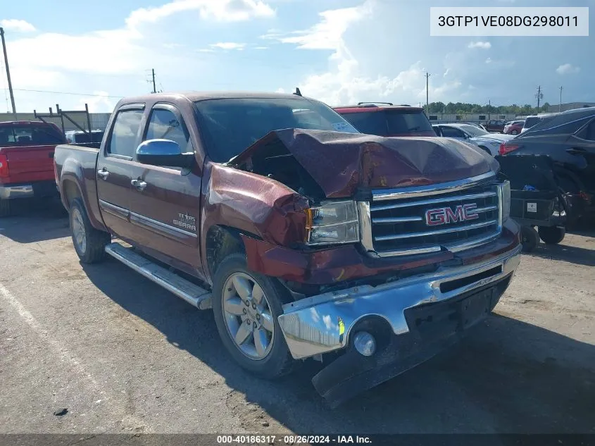 2013 GMC Sierra 1500 Sle VIN: 3GTP1VE08DG298011 Lot: 40186317