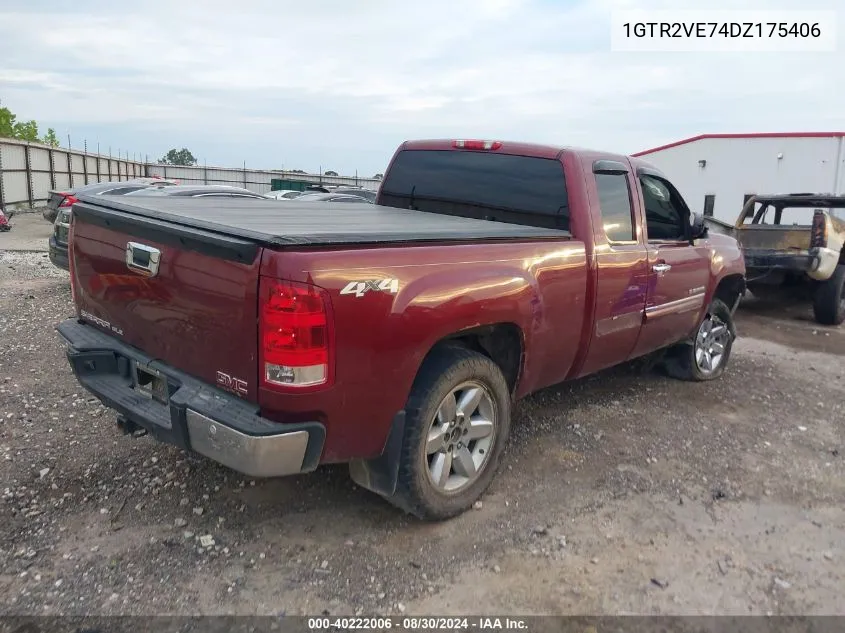 2013 GMC Sierra 1500 Sle VIN: 1GTR2VE74DZ175406 Lot: 40222006