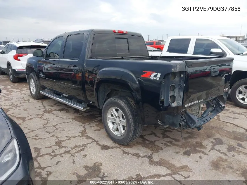 2013 GMC Sierra 1500 Sle VIN: 3GTP2VE79DG377858 Lot: 40225047