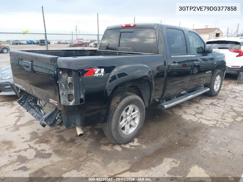 2013 GMC Sierra 1500 Sle VIN: 3GTP2VE79DG377858 Lot: 40225047