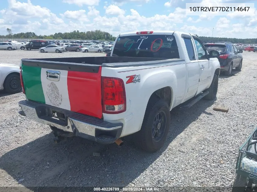 1GTR2VE77DZ114647 2013 GMC Sierra 1500 Sle