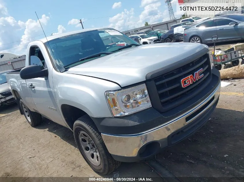 2013 GMC Sierra 1500 Work Truck VIN: 1GTN1TEX5DZ264472 Lot: 40240946