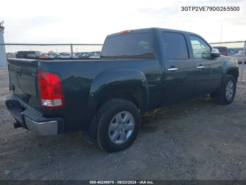 3GTP2VE79DG265500 2013 GMC Sierra 1500 K1500 Sle