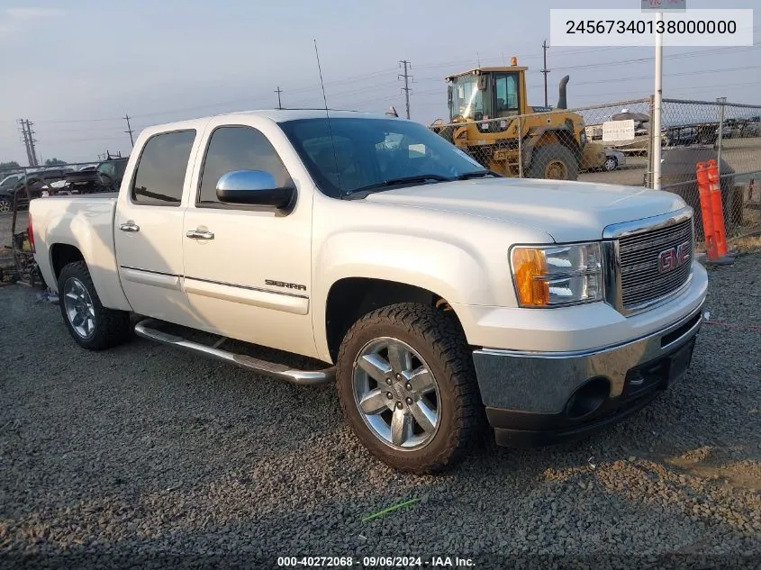 2013 GMC Sierra 1500 Slt VIN: 24567340138000000 Lot: 40272068