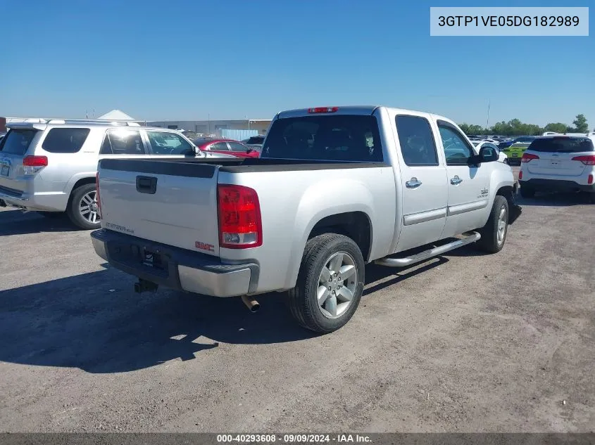 2013 GMC Sierra 1500 Sle VIN: 3GTP1VE05DG182989 Lot: 40293608