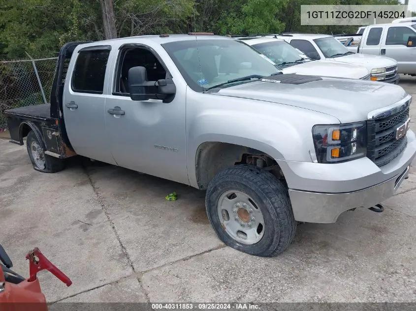 1GT11ZCG2DF145204 2013 GMC Sierra 2500Hd Work Truck