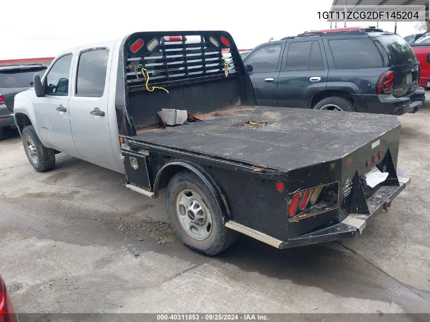 2013 GMC Sierra 2500Hd Work Truck VIN: 1GT11ZCG2DF145204 Lot: 40311853