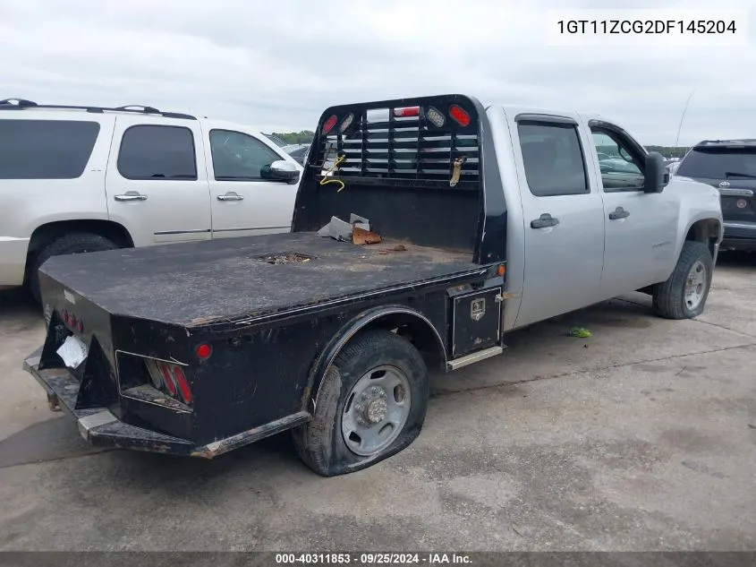 1GT11ZCG2DF145204 2013 GMC Sierra 2500Hd Work Truck