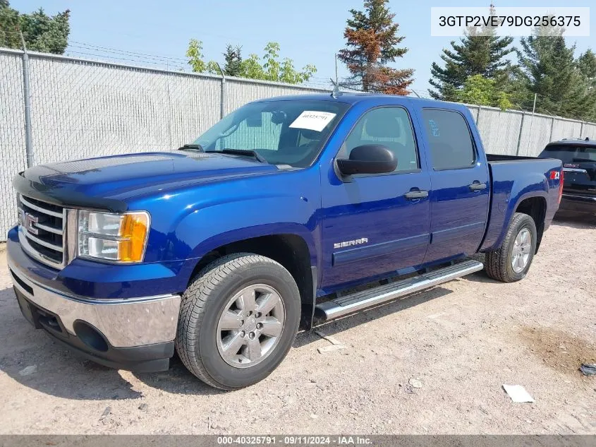 2013 GMC Sierra 1500 Sle VIN: 3GTP2VE79DG256375 Lot: 40325791