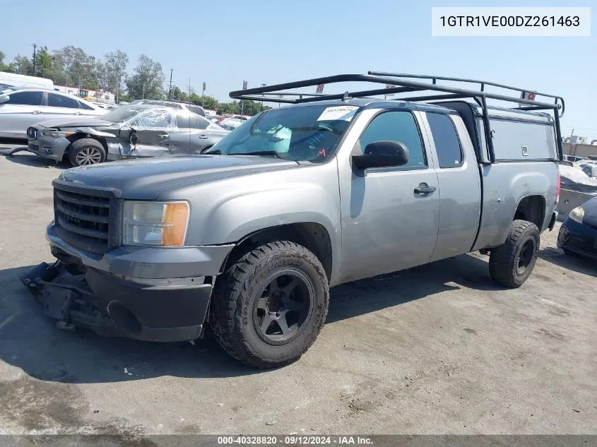 2013 GMC Sierra 1500 Sle VIN: 1GTR1VE00DZ261463 Lot: 40328820