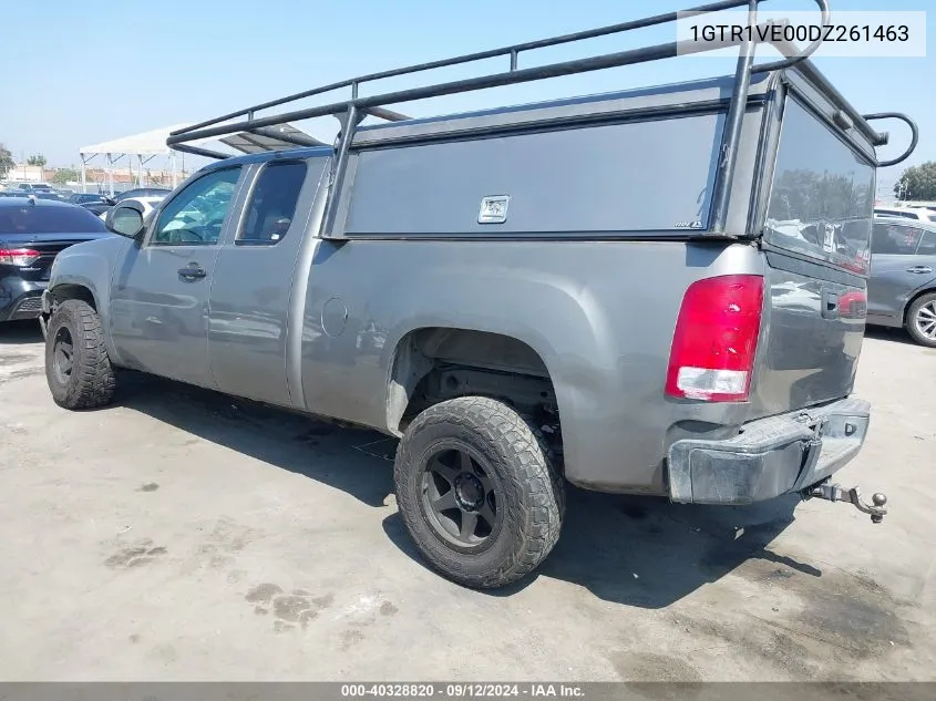 2013 GMC Sierra 1500 Sle VIN: 1GTR1VE00DZ261463 Lot: 40328820