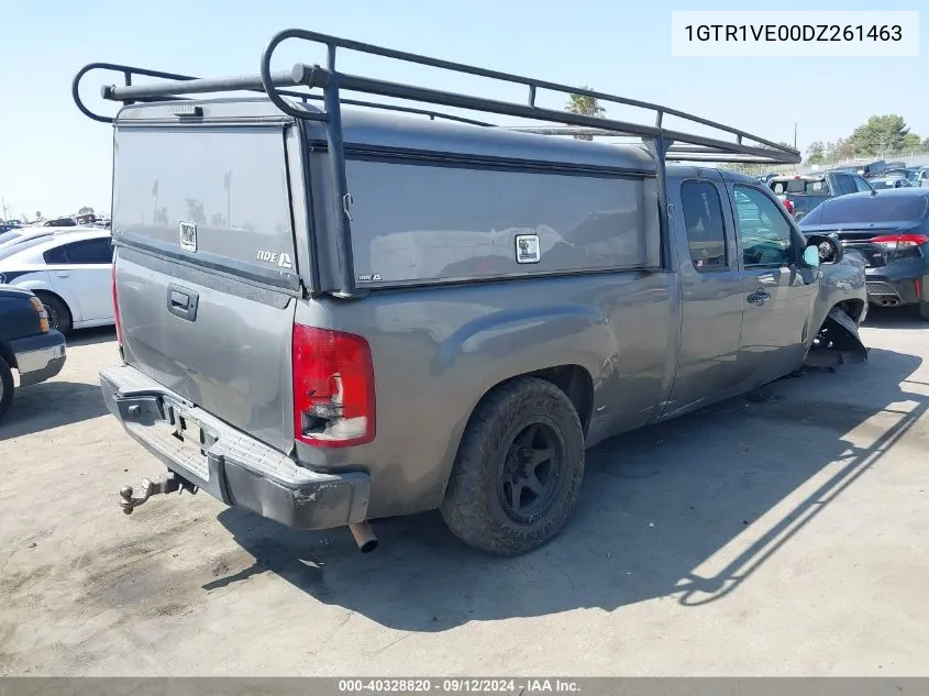 2013 GMC Sierra 1500 Sle VIN: 1GTR1VE00DZ261463 Lot: 40328820