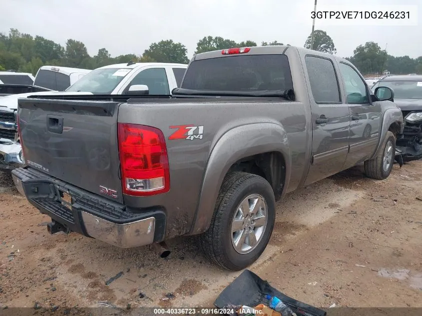 3GTP2VE71DG246231 2013 GMC Sierra 1500 K1500 Sle