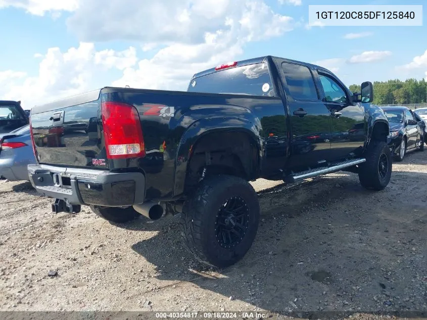 1GT120C85DF125840 2013 GMC Sierra 2500Hd Sle