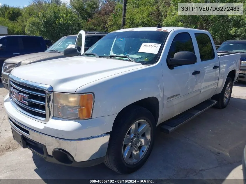 2013 GMC Sierra 1500 Sle VIN: 3GTP1VE07DG272483 Lot: 40357192