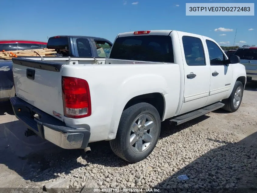 2013 GMC Sierra 1500 Sle VIN: 3GTP1VE07DG272483 Lot: 40357192