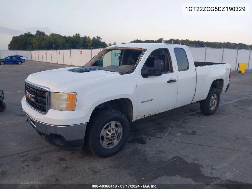 1GT22ZCG5DZ190329 2013 GMC Sierra 2500Hd K2500 Heavy Duty