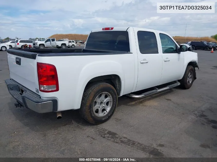 2013 GMC Sierra 1500 Work Truck VIN: 3GTP1TEA7DG325034 Lot: 40375046