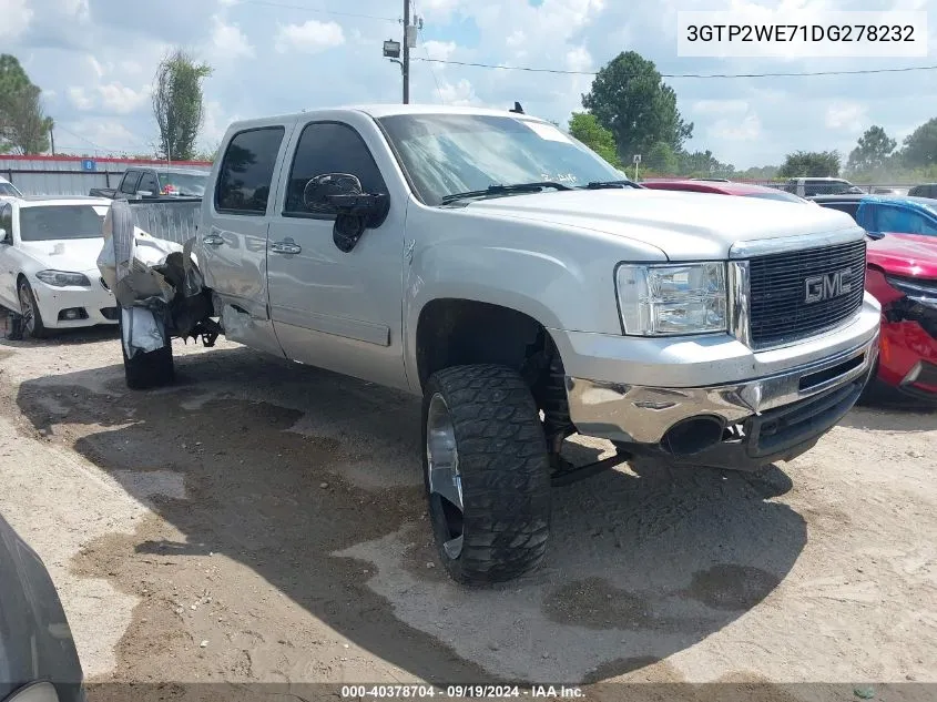 2013 GMC Sierra 1500 Slt VIN: 3GTP2WE71DG278232 Lot: 40378704