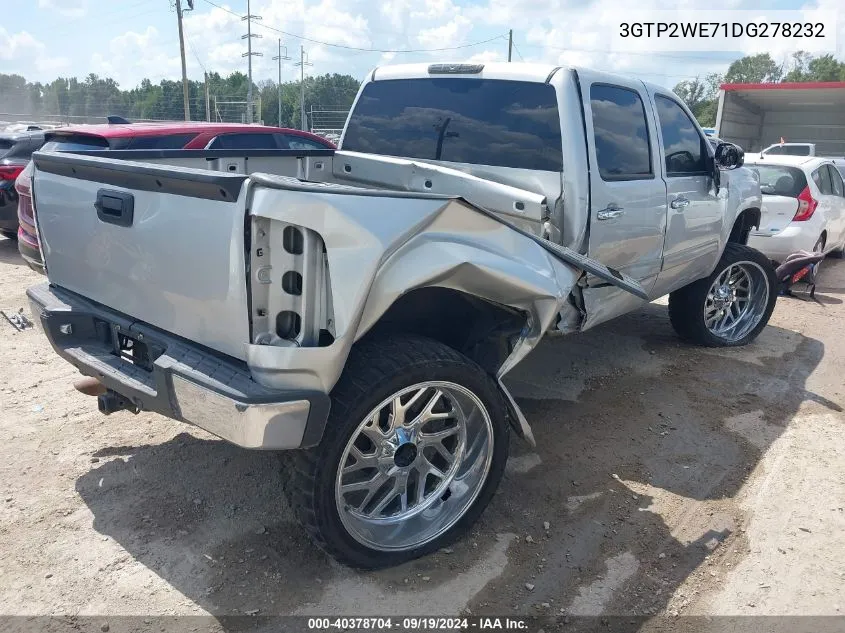 2013 GMC Sierra 1500 Slt VIN: 3GTP2WE71DG278232 Lot: 40378704