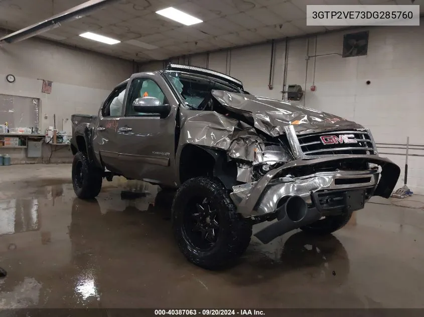 3GTP2VE73DG285760 2013 GMC Sierra 1500 Sle