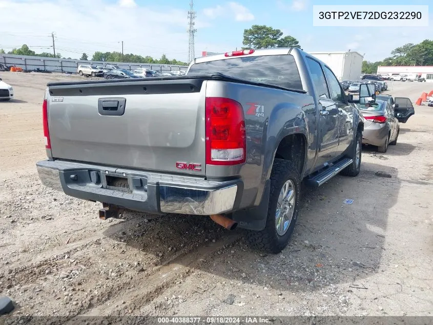 2013 GMC Sierra 1500 Sle VIN: 3GTP2VE72DG232290 Lot: 40388377