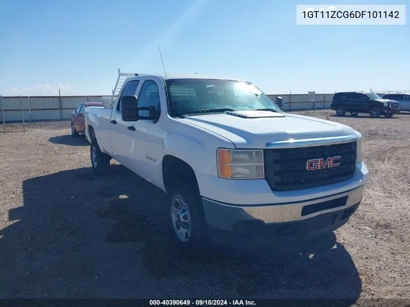 2013 GMC Sierra 2500Hd Work Truck VIN: 1GT11ZCG6DF101142 Lot: 40390649