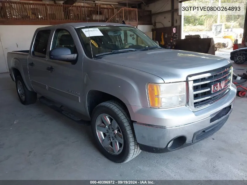 3GTP1VE08DG264893 2013 GMC Sierra 1500 Sle