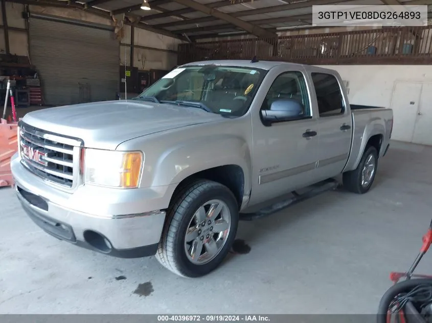 3GTP1VE08DG264893 2013 GMC Sierra 1500 Sle