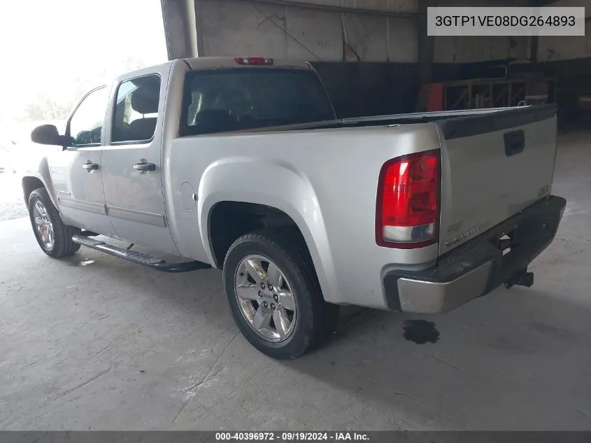 2013 GMC Sierra 1500 Sle VIN: 3GTP1VE08DG264893 Lot: 40396972